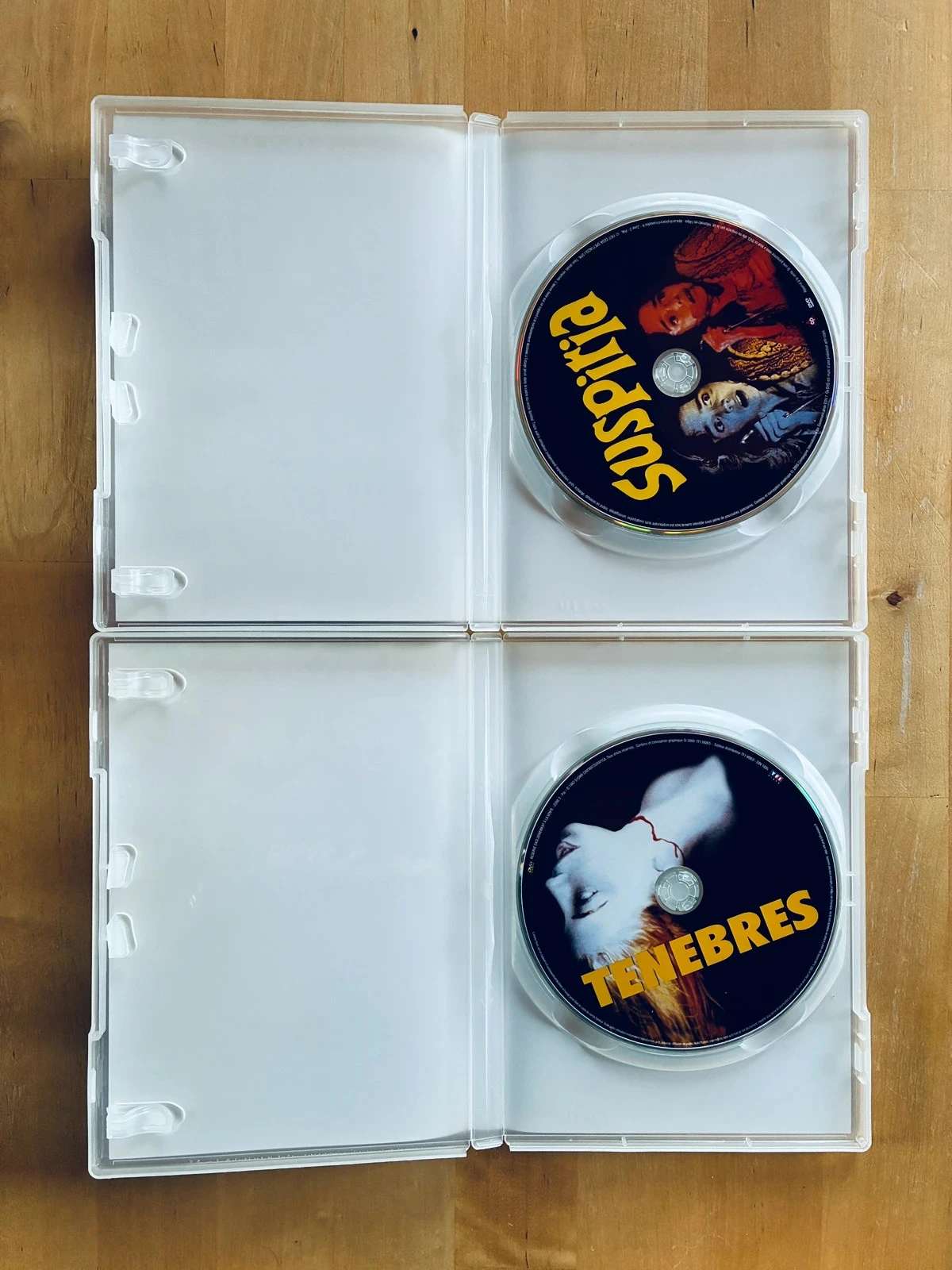 Lote 2 DVD de culto de Dario Argento: Suspiria y Ténèbres. – photo 3